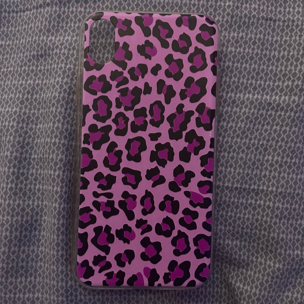 Pink Leopard iPhone XR Phone Case